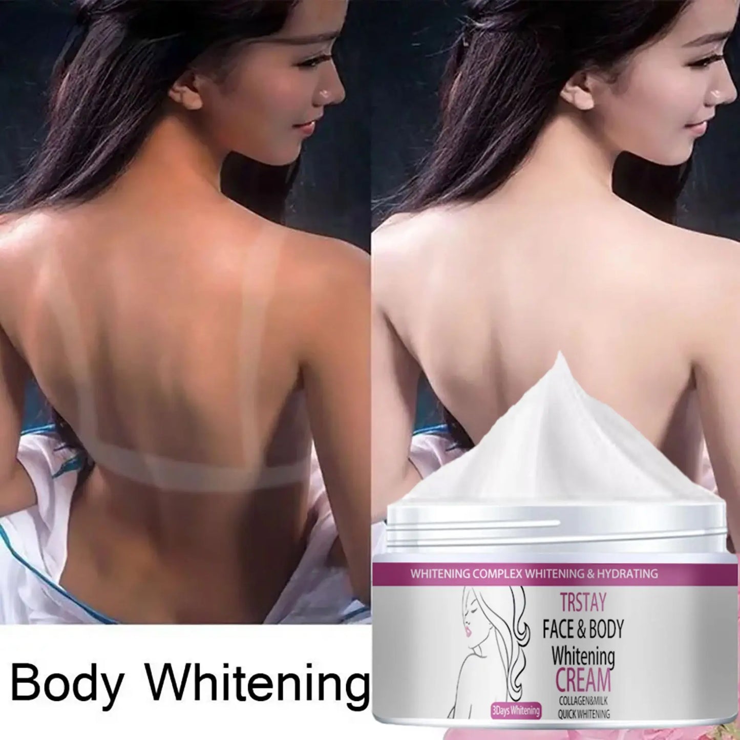 Underarm Legs Knees Whitening Cream Bleaching Body Nourish skin whitening cream