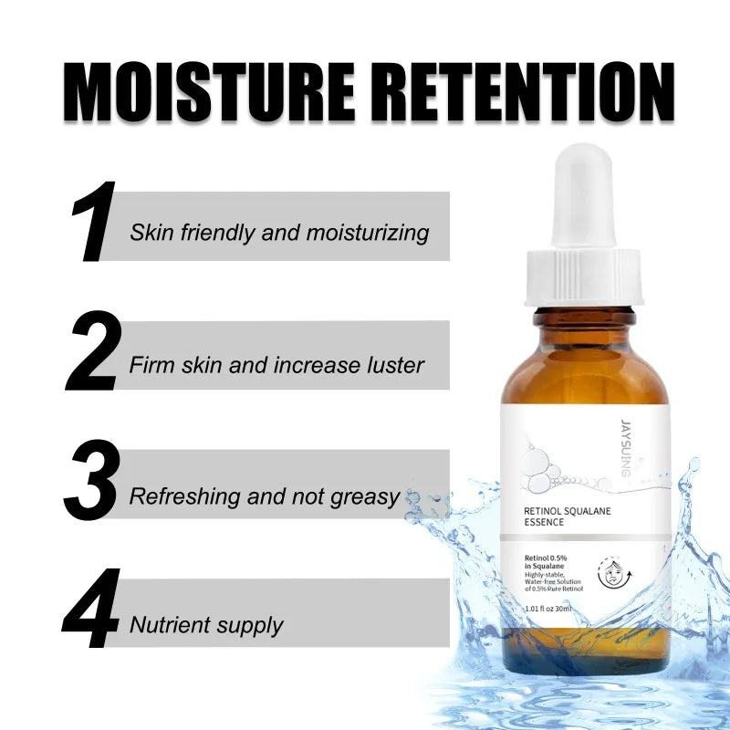 Retinol Ordinary Serum Anti Aging Remove Wrinkle Serum Lifting Brighten Skin Fade Eye Fine Lines Moisturize Firm Facial Essence