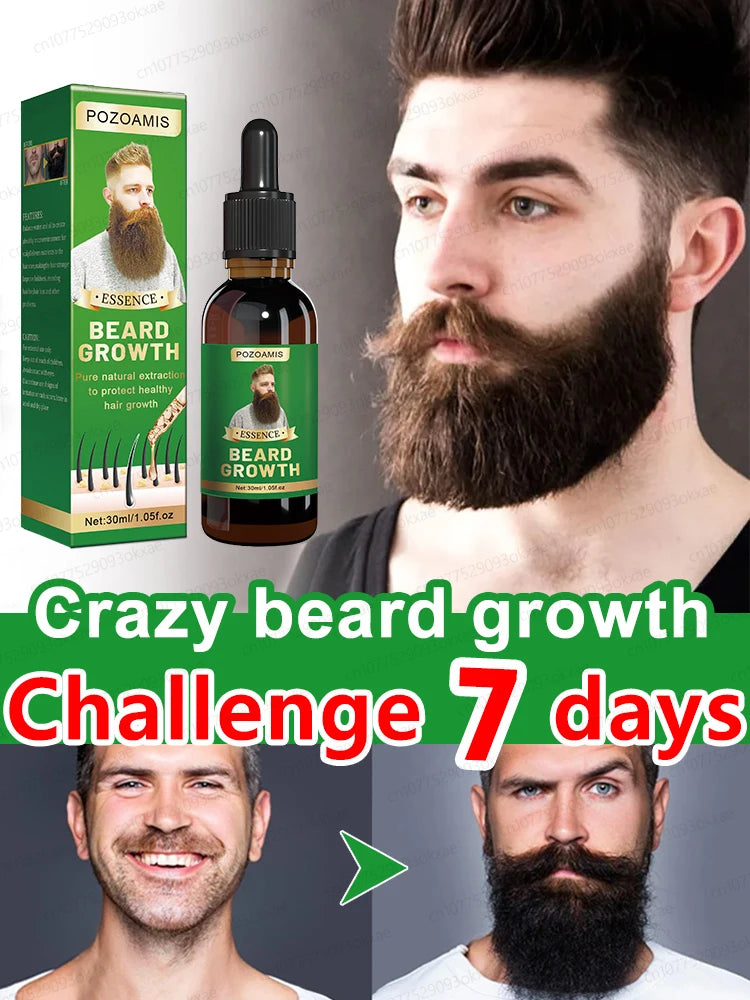 Beard Growth Serum for Fuller, Stronger Beard