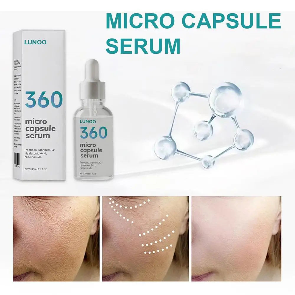 30ml Micros Capsul Serums Anti-Aging Facial Essence Shrink Pore Firming Facial Essence Whitening Liquid Repairing Acne Skin Care