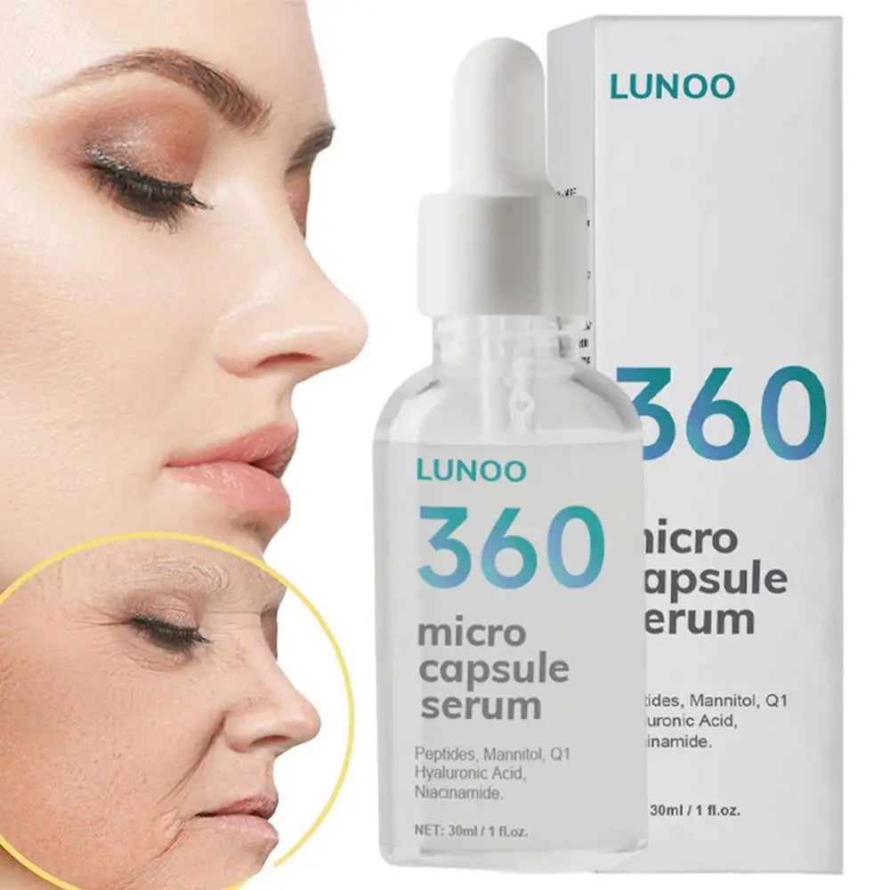 30ml Micros Capsul Serums Anti-Aging Facial Essence Shrink Pore Firming Facial Essence Whitening Liquid Repairing Acne Skin Care