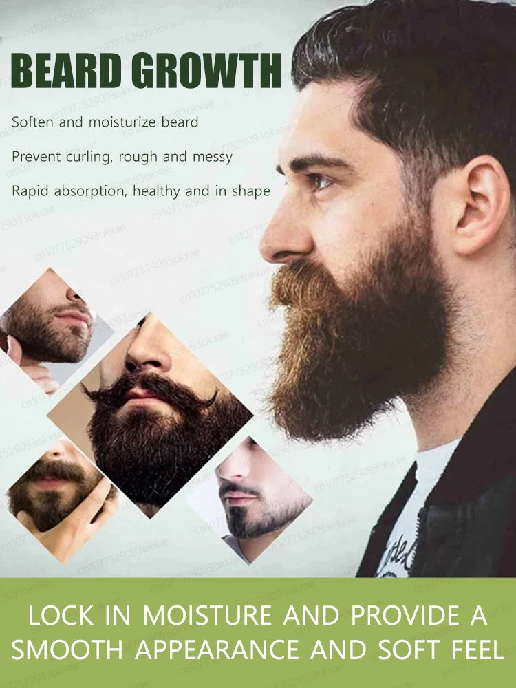 Beard Growth Serum for Fuller, Stronger Beard