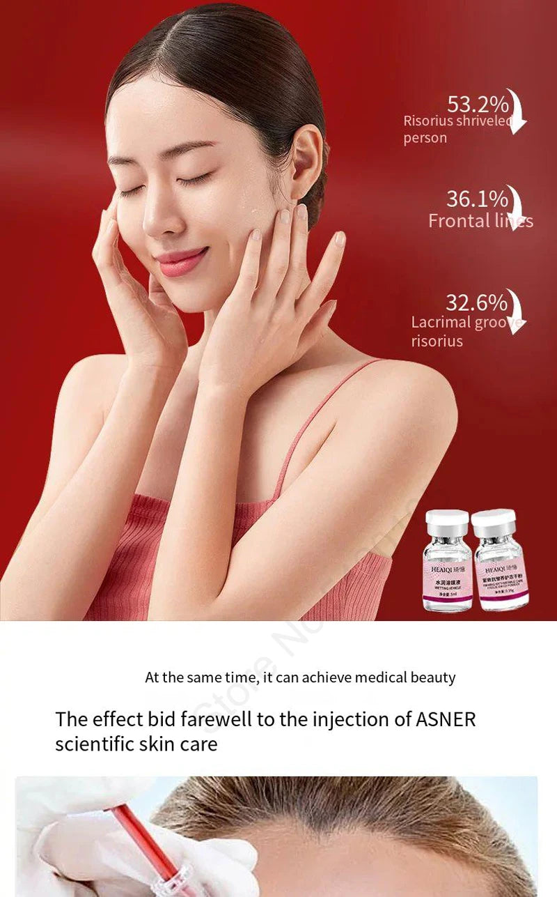 Erythrocyte Lyophilized Powder Stem Cells Plumping Restructuring Depressions Forehead Lines Acne Marks Anti-aging Firming