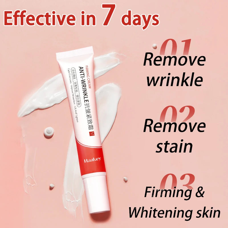 Instant Wrinkle Remover Face Cream Anti Aging Firming Lifting Fade Fine Lines Whitening Moisturizing Brighten Tighten Skin Care