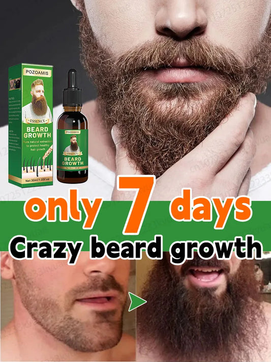 Beard Growth Serum for Fuller, Stronger Beard