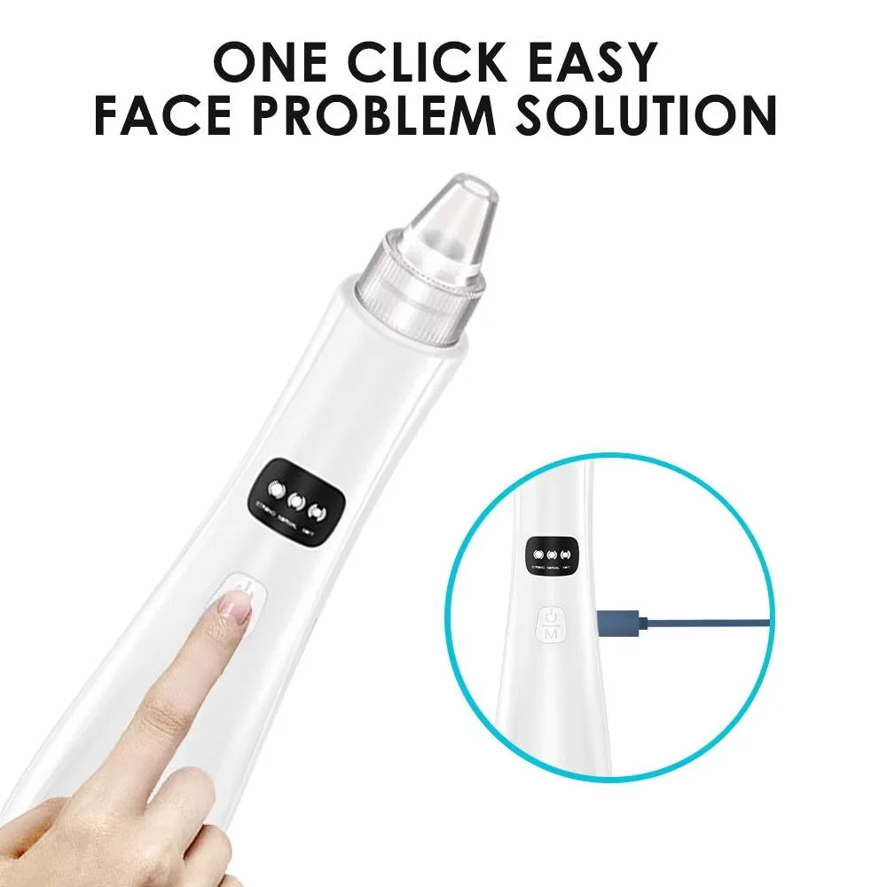 3 Suction Mode Face Cleansing Beauty Machine Dead Skin Remover Face Vacuum Blackhead Removal Skin