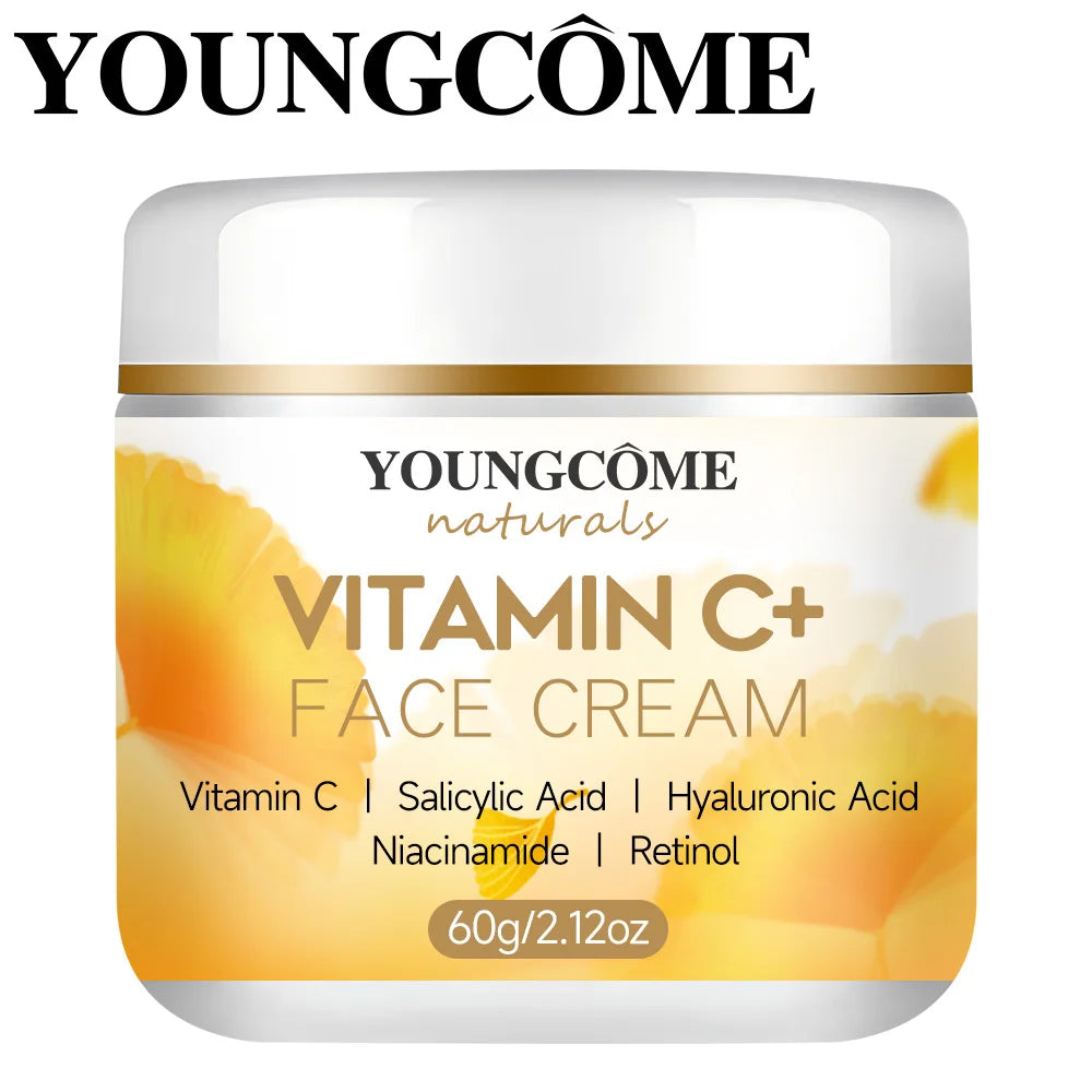 YOUNGCOMEN Vitamin C Face cream Retinol Moisturizing Firming Hyaluronic Lightening Repairing Smooth Skincare Whitening Creams (Copy)