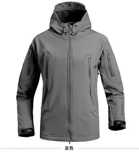 Hot Outdoor Soft Shell Men's Waterproof and Warm M65 Camping and Mountaineering Training Durable Jackets and Sprinkler Jackets