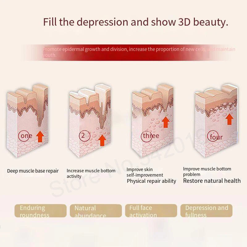 Erythrocyte Lyophilized Powder Stem Cells Plumping Restructuring Depressions Forehead Lines Acne Marks Anti-aging Firming