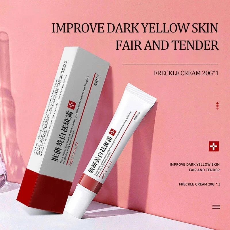 New Whiten Freckle Cream Effectively Removes Melasma Lightens Dark Spot Acne Marks Improve Dullness Fast Brighten Skin Care