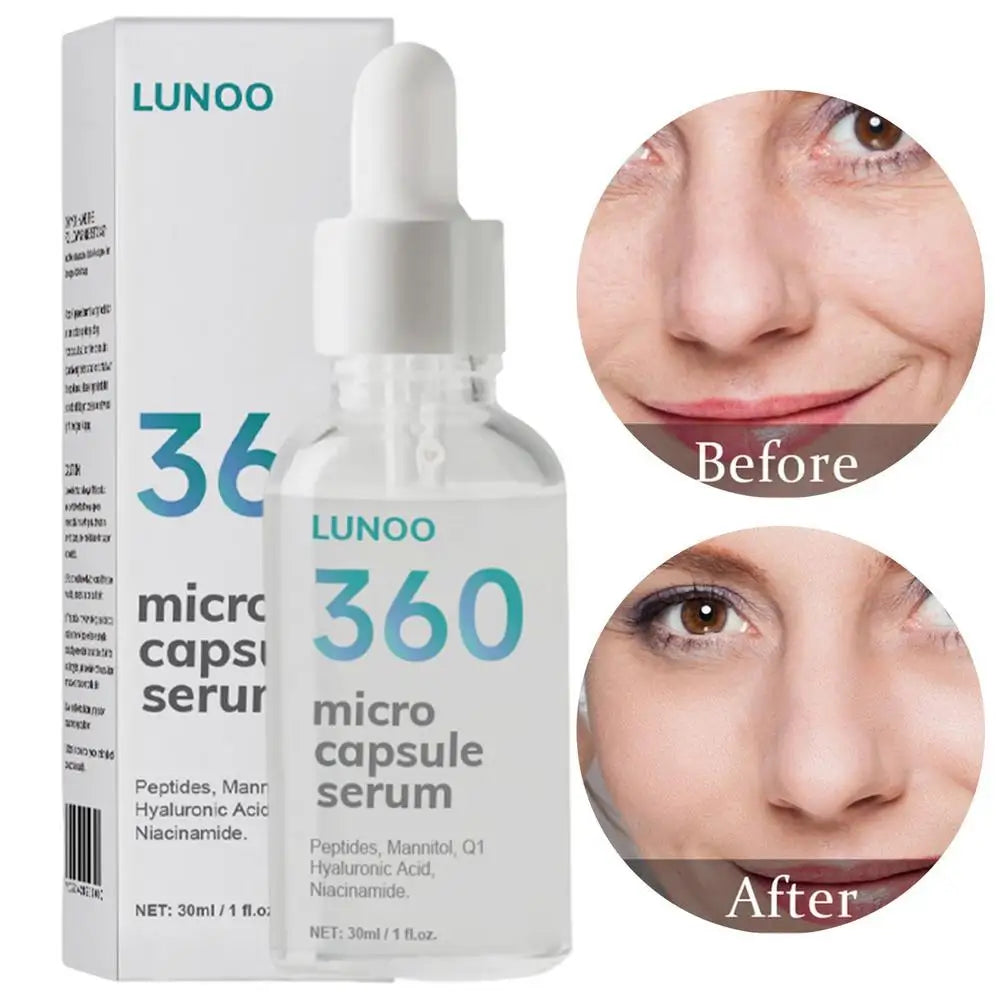 30ml Micros Capsul Serums Anti-Aging Facial Essence Shrink Pore Firming Facial Essence Whitening Liquid Repairing Acne Skin Care