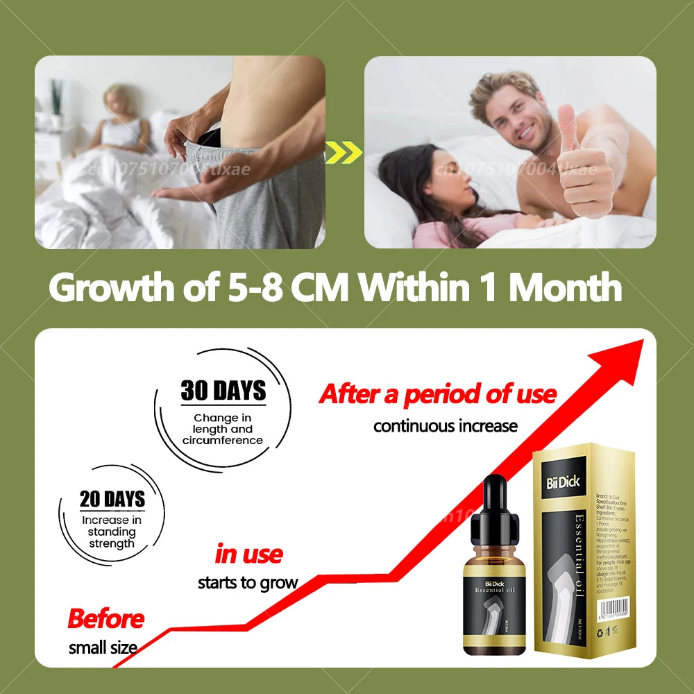 Penies Enlargment Oil Penis Thickening Growth Increase Big Dick Enlarge For Men No Side Effects Delay Ejaculation Big Cock Oil