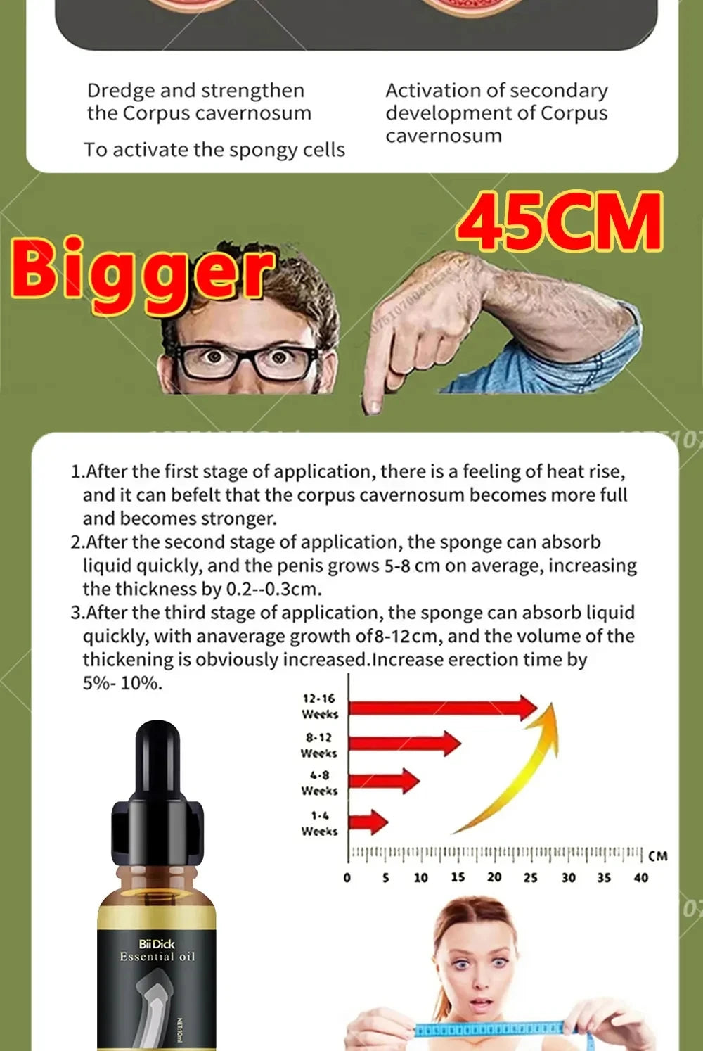 Penies Enlargment Oil Penis Thickening Growth Increase Big Dick Enlarge For Men No Side Effects Delay Ejaculation Big Cock Oil