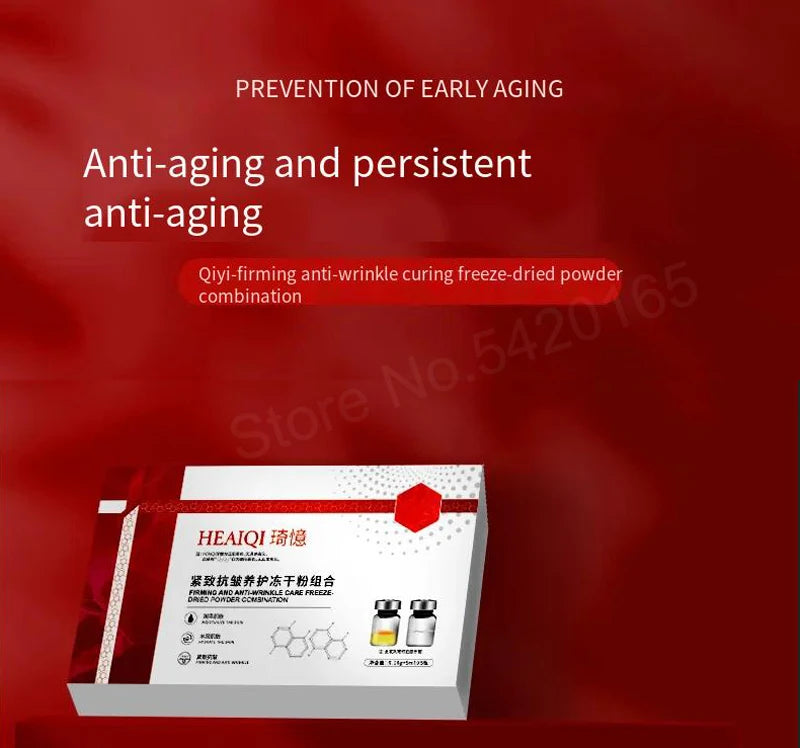 Erythrocyte Lyophilized Powder Stem Cells Plumping Restructuring Depressions Forehead Lines Acne Marks Anti-aging Firming