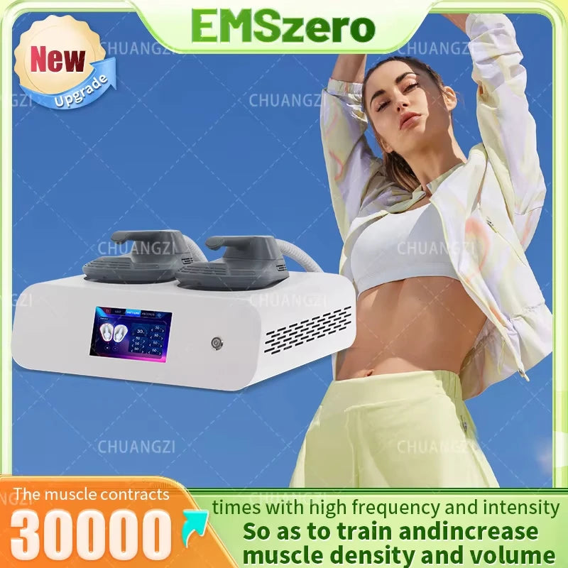 EMSZero Portable New RF 6500W Technology EMS Slimming Machine Hiemt Body Sculpt Fat Loss Fitness Muscle Stimulatio Equipment