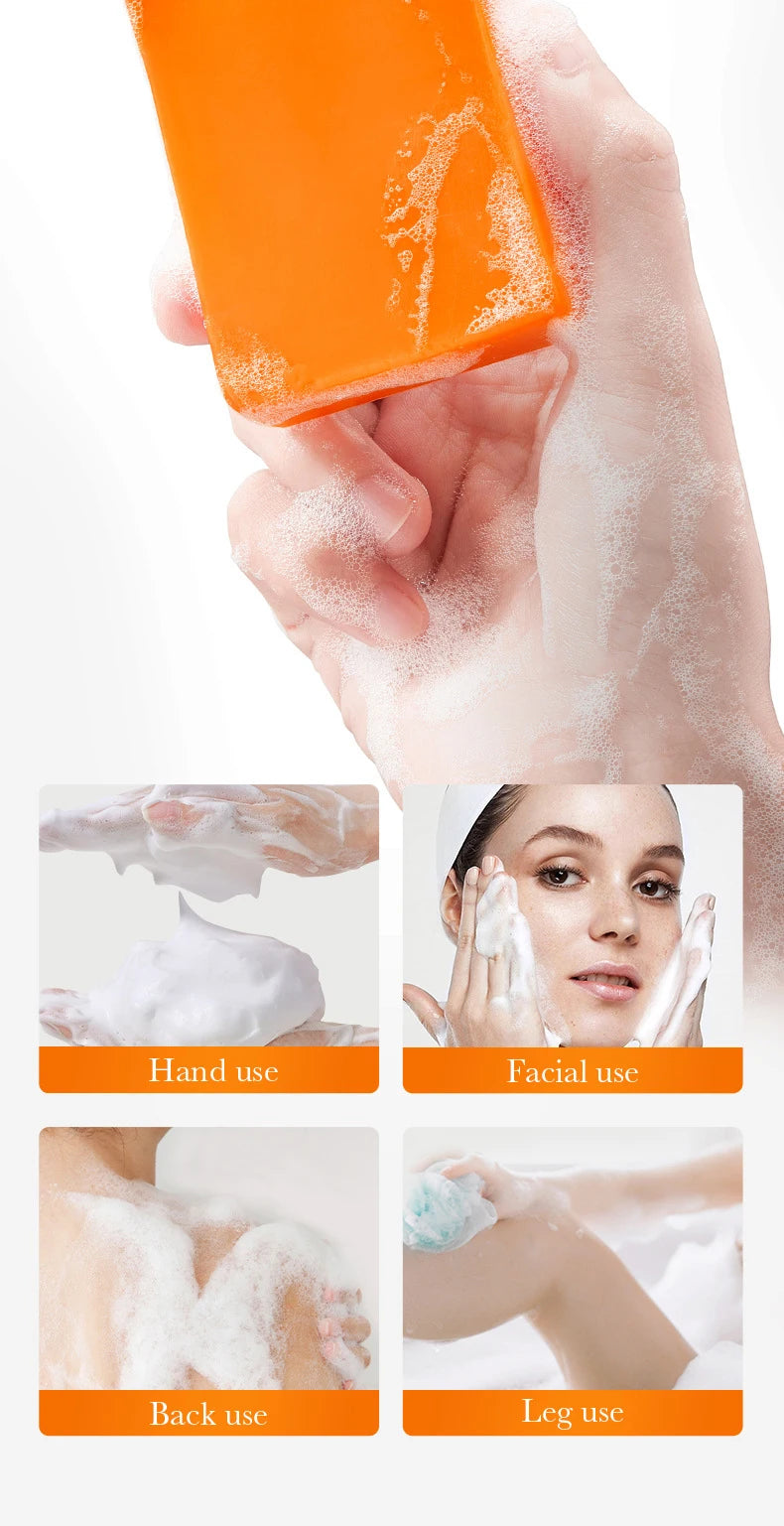 SADOER Kojic Acid Facial Soap Face Wash Foam Facial Cleanser Moisturizing Hydrating Oil Control Body Bathing Handmade Soap