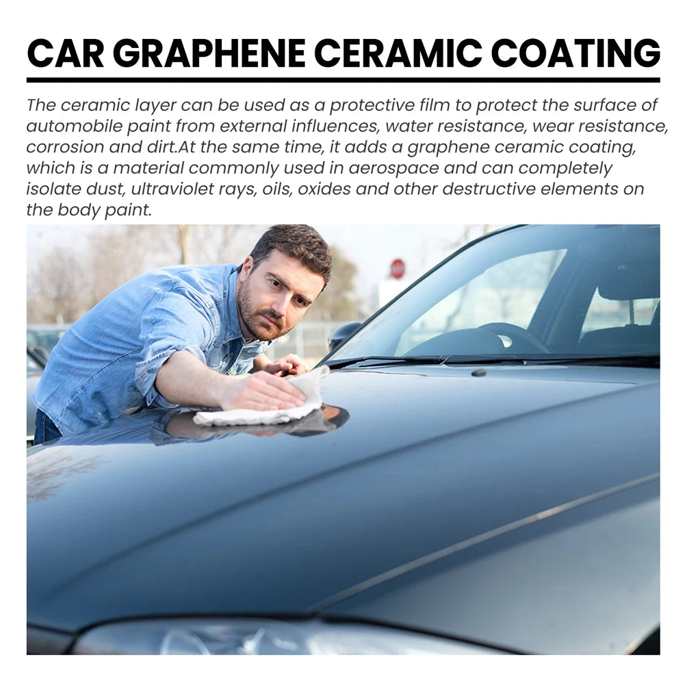 70ml Car Detailing Ceramic Coating Nano Ceramic Coating Graphene Advanced Technology Waterproof Graphene Glass Plated Car Polish