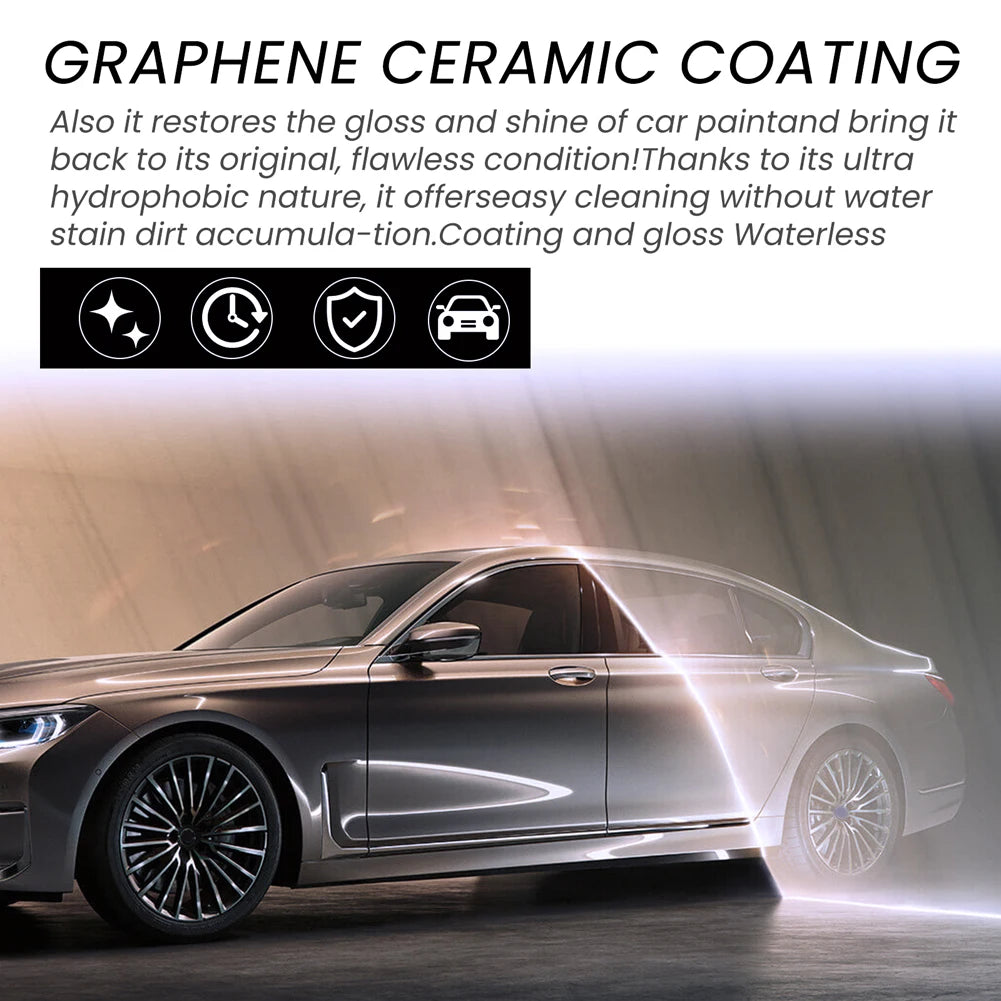 70ml Car Detailing Ceramic Coating Nano Ceramic Coating Graphene Advanced Technology Waterproof Graphene Glass Plated Car Polish