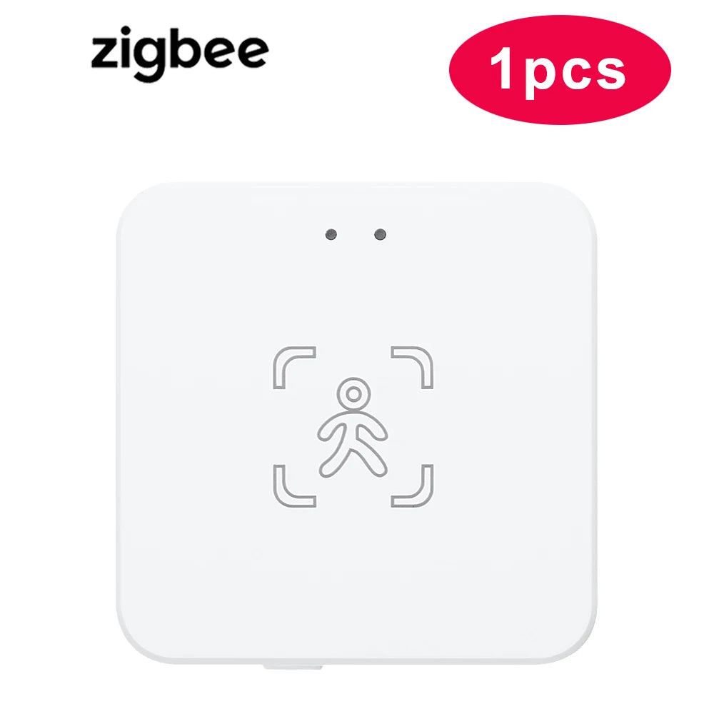 Tuya Zigbee Human Presence Detector Smart Human Body PIR Sensor Radar DetectorMotion Sensors Support Home Assistant (Copy)