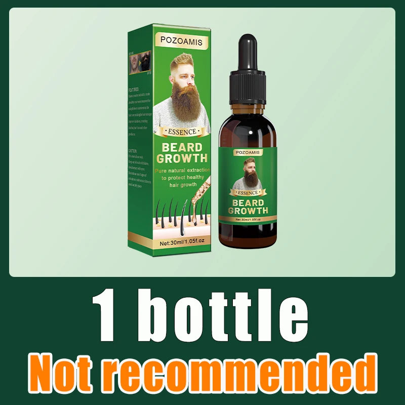 Beard Growth Serum for Fuller, Stronger Beard